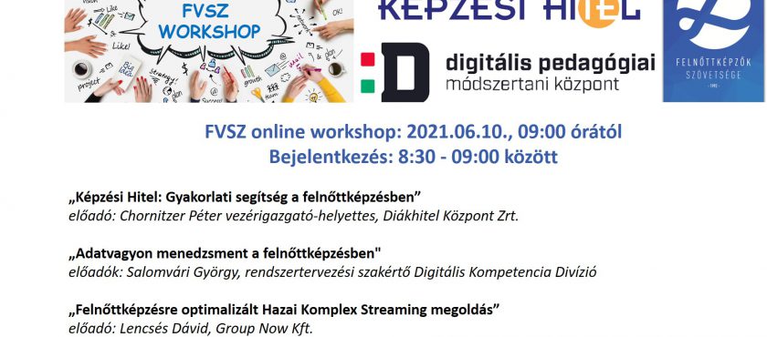 FVSZ 2021- ONLINE WORKSHOP: 2021.06.10.